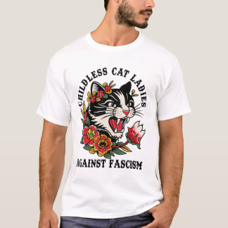 T-shirt Feministe féministe contre le fascisme