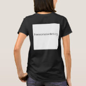 T-shirt féministe fière (Dos)