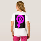 T-shirt Féministe radicale (Dos entier)