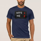 T-shirt Femme - 1 Moi - 0 Mari (Devant)