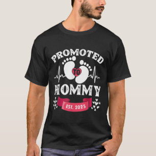 T-shirt Femme 1ère Fois Maman Est 2025 Nouvelle Première M