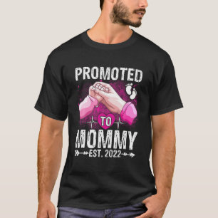 T-shirt Femme 1Ere Maman EST 2022 Nouvelle Maman Mothe
