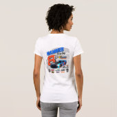 T-shirt femme 2025 à la course de marteau (Dos entier)