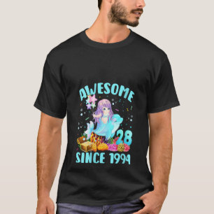 T-shirt Femme 28 Ans Sirène Awesome Depuis 1994 28t