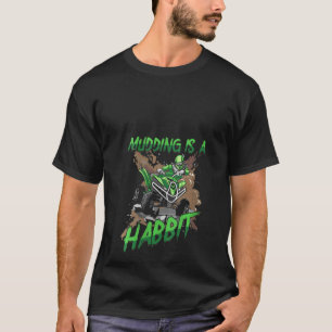T-shirt Femme 4x4 Atv Quad Véhicule Rider Mud Dirt Vélo De