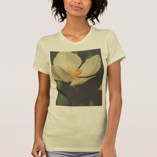 T-shirt femme à imprimé fleuri (Devant)