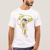 T-shirt Femme à Lasso (Devant)