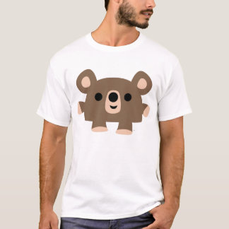 T-shirt femme à ours court mignon