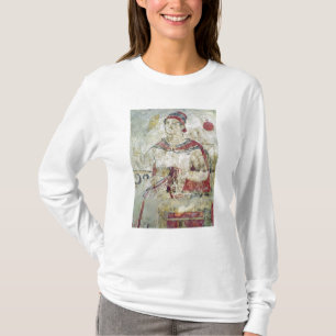 T-shirt Femme à sa toilette, détail d'un funéraire