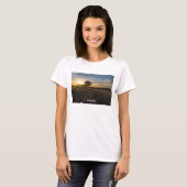 T-shirt femme Abandonné Shed Colorado Sunset (Devant entier)