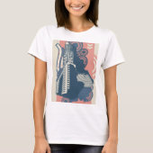 T-shirt femme Abstraite de la ville (Devant)
