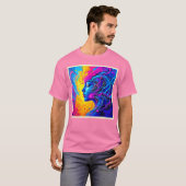 T-shirt Femme Abstraite Dreamy Colorful (Devant entier)