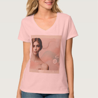 T-shirt femme Abstraite élégante - esthétique mode