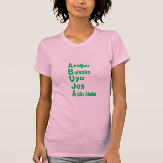 T-shirt femme AFRIQUE TOURISME