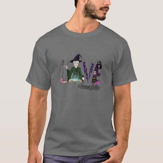 T-shirt Femme Aimer Honey Vie Sorcière Halloween (Devant)