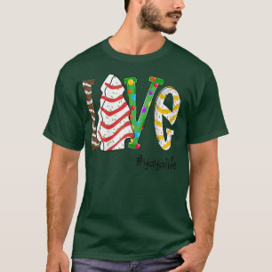 T-shirt Femme Aimer Yayalife Noël Grand-mère Cadeau Sweet