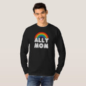 T-shirt Femme Ally Maman Lgbt Csd (Devant entier)