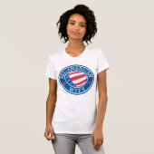 T-shirt Femme américaine (Devant entier)