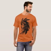 T-shirt Femme Amérindienne (Devant entier)