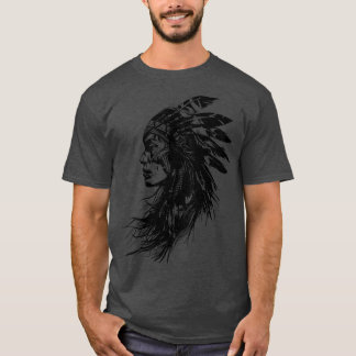 T-shirt Femme amérindienne 2