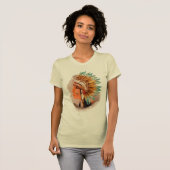 T-shirt femme amérindienne de la Young Indian Shie (Devant entier)