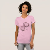 T-shirt Femme : Amour des chatons (Devant entier)