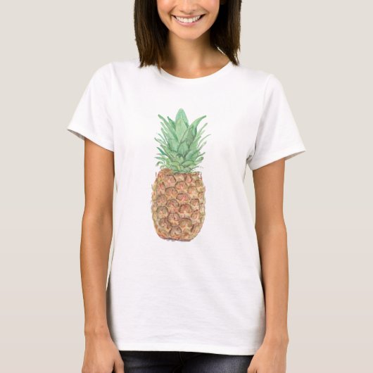 T-shirt femme ananas (Devant)