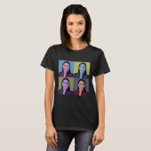 T-shirt Femme Aoc Alexandria Ocasio-cortez First Femme P (Devant entier)