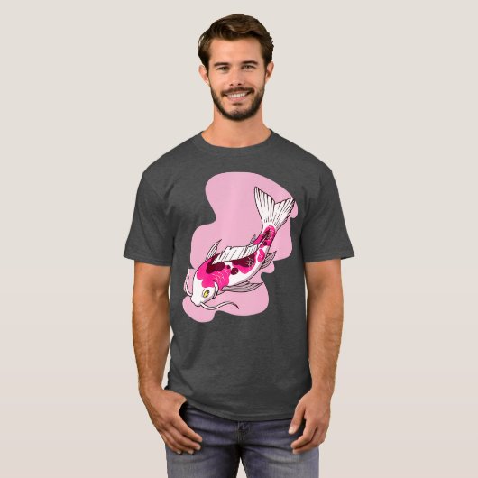 T-shirt Femme Asiatique Koi Poisson Japonais Premium (Devant entier)