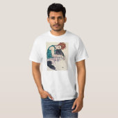 T-shirt Femme assise par Schiele d'Egon (Devant entier)