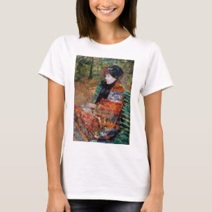 T-shirt Femme assise sur le banc, Mary Cassatt