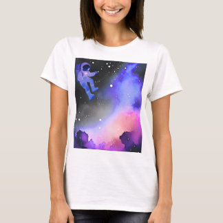 T-Shirt Femme Astronaute Cosmique