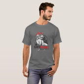 T-shirt Femme Auntiesaurus Rex Dinosaur Da Mère Da (Devant entier)