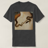 T-shirt Femme avec collier serpent 2 (Design devant)