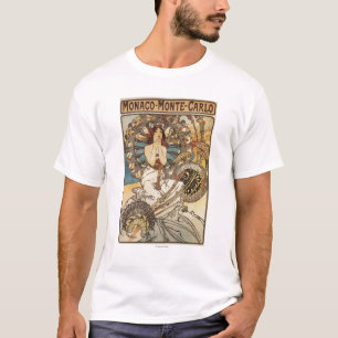 T-shirt Femme avec des plumes - affiche ferroviaire de