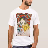 Femme avec du pavot, Mucha
