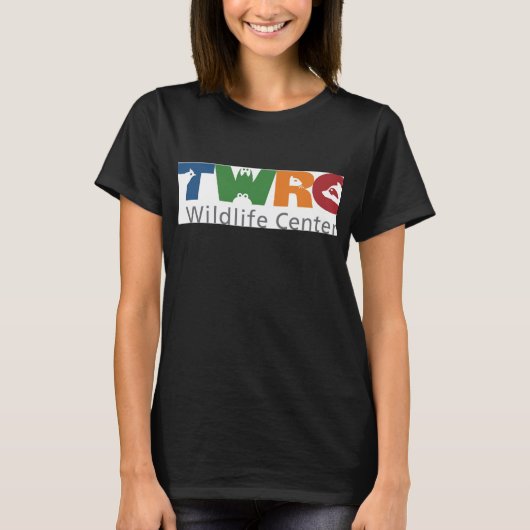 T-shirt femme avec logo (Devant)