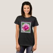 T-shirt femme avec Magenta Magnolia (Devant entier)