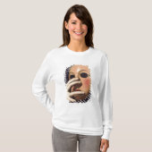 T-shirt Femme avec un masque (Devant entier)