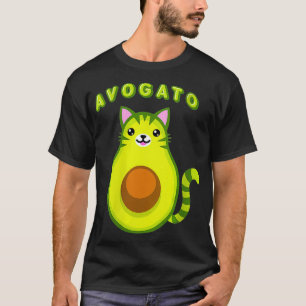 T-shirt Femme Avogato Cat Avocado Top, Cinco De Meow, Coup