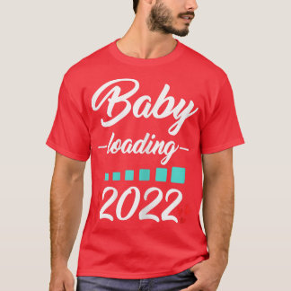T-shirt Femme Baby Chargement 2022 Epectant Mère Grossesse