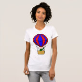 T-Shirt Femme Balloon à air chaud (Devant entier)
