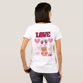 T-shirt femme beauté (Dos entier)
