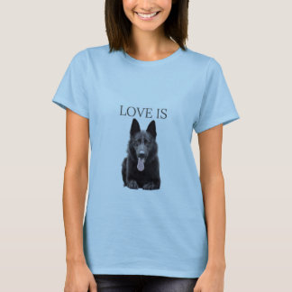 T-shirt Femme Berger noir allemand Shepard T Chien Maman P