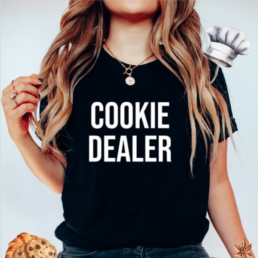 T-shirt femme biscuits boulangerie