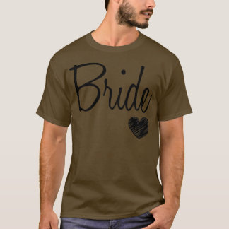 T-shirt Femme blanc mignon mariée enterrement de vie de je