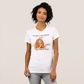T-shirt femme blanche moderne (Devant entier)