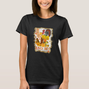 T-shirt Femme Bleached Love Turquie Déjeuner Lady Thanksgi