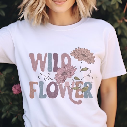 T-shirt femme Boho Wild Flower