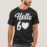 Femme Bonjour 60 Ans Sité 60e Anniversaire Sitie